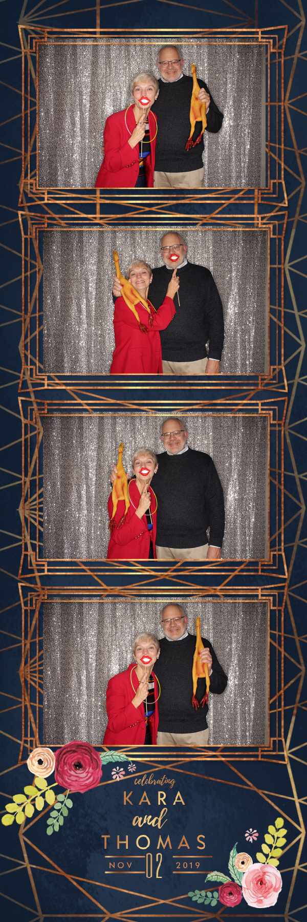 Kara and Thomas Wedding | View more photos from the event at gallery.photoboothbillings.com/u/PhotoBoothBillings/Kara-and-Thomas-Wedding